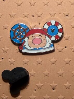 Disney World Hidden Mickey Mr. Smee Ear Hats Pin Wave B 2025 Peter Pan Hook WDW